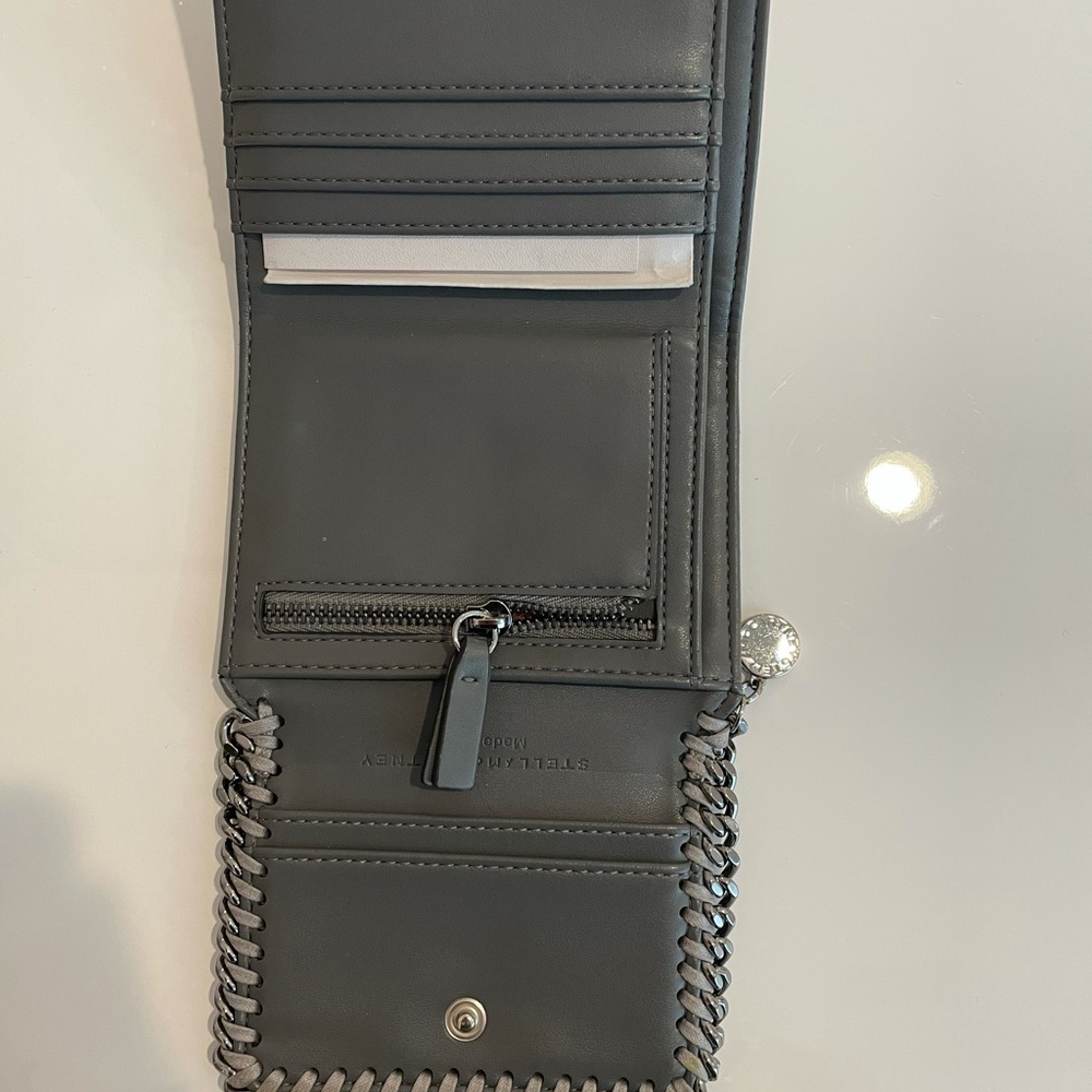 STELLA MCCARTNEY FALABELLA SQUARE WALLET - Picture 9 of 11